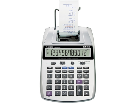 Calculadora com Impressão CANON P23-DTSC (12 dígitos)