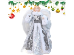 Anjo Para O Topo Da Árvore De Natal, Estatueta Para Árvore De Natal, Enfeite |