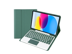 Capa Com Teclado Bluetooth E Touchpad Com Slot Para Caneta Para Ipad Pro 10.5 Pol. Layout Pt