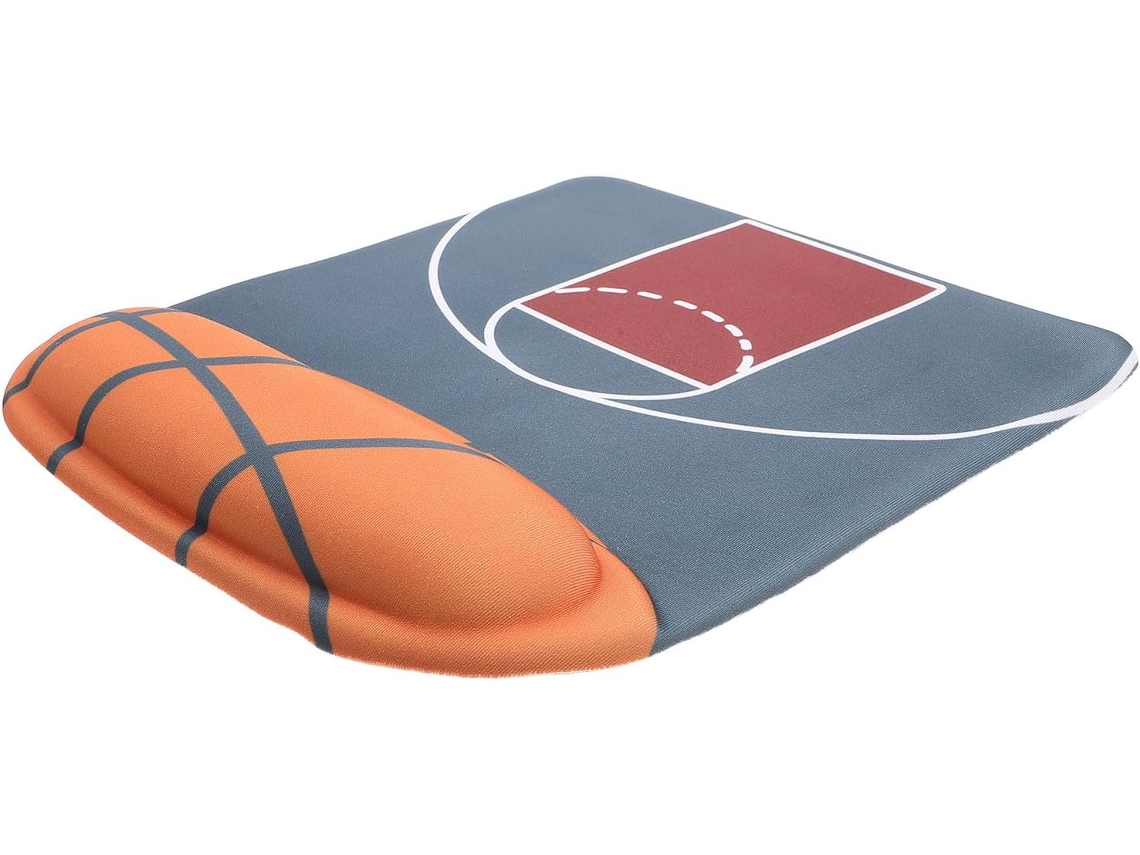 Mousepad Ergonômico Com Apoio De Pulso Em Silicone E Pu Para Maior Conforto.