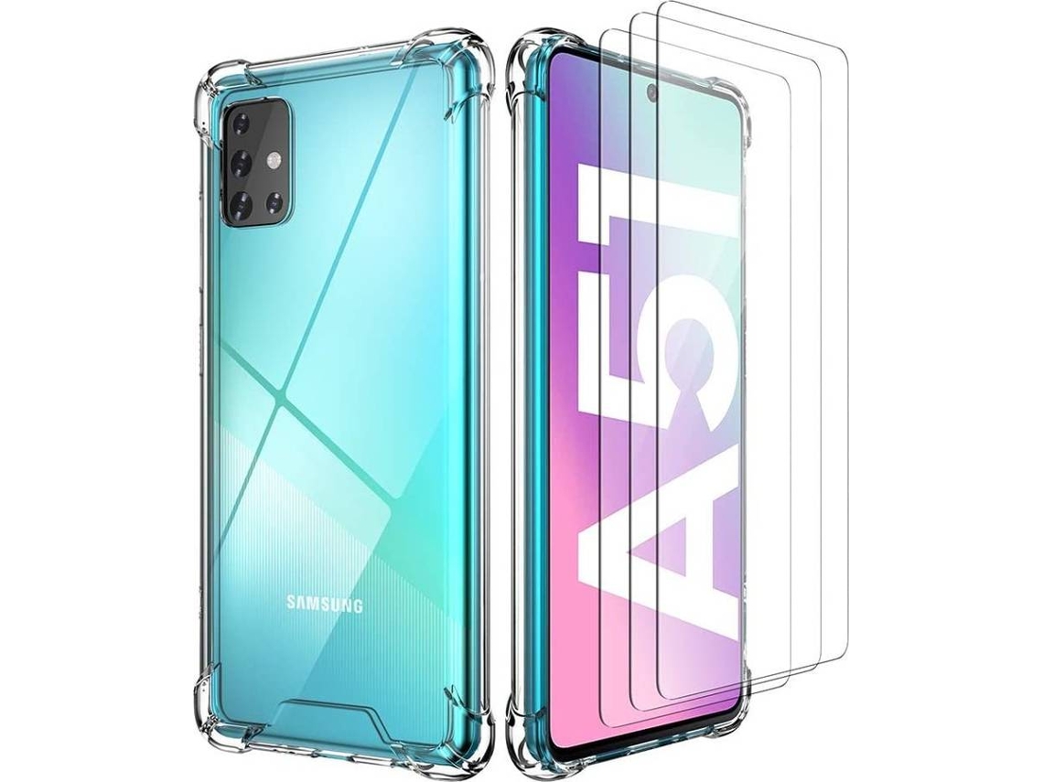 Capa Samsung Galaxy A51 HONGWE. Transparente