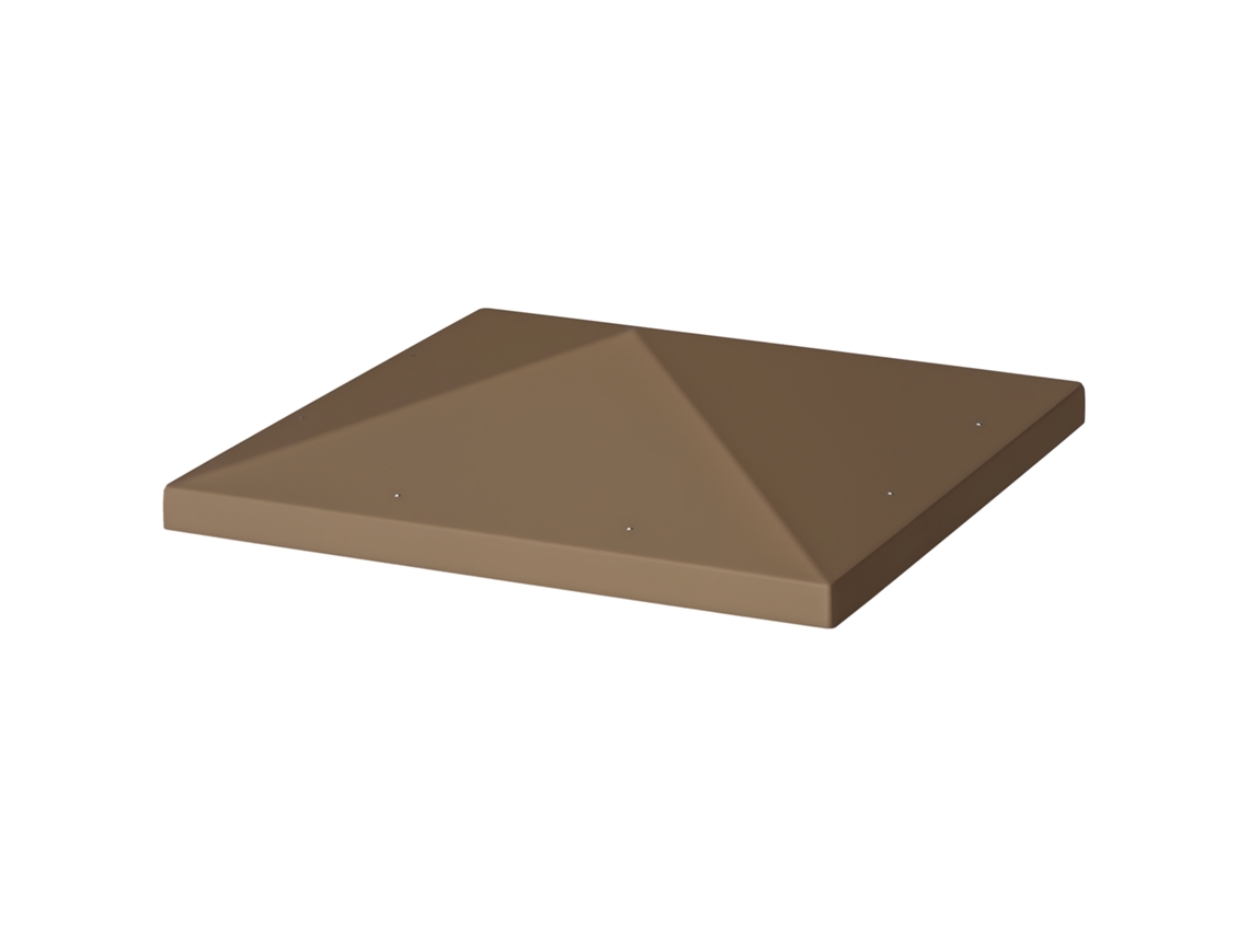 Cobertura para Gazebo BTFORUS 3x3 m em tecido Oxford 600d, marrom