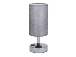 Lâmpada de Mesa de Cabeceira 220 240v com 2 Usb, Tomada e Controle Táctil 3 Níveis | S/MARCA