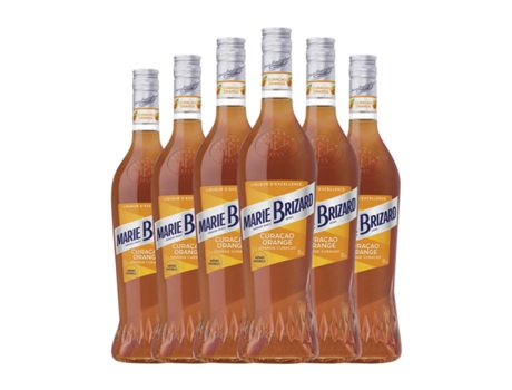 Triple Seco MARIE BRIZARD Curaçao Orange (0.7 L - 6 Unidades)