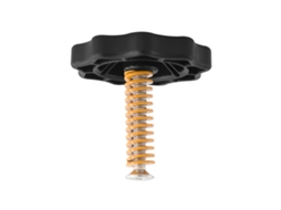 Parafuso De Nívelamento Mão 40mm + Mola Quente + Parafuso M4x40mm Para Impressora 3d Creality Ender-3 Cr-10