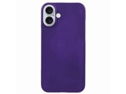 Capa Protetora Para Iphone 16 Plus, Capa Protetora Rígida, Fosca, Antirriscos, Com Toque De Pele