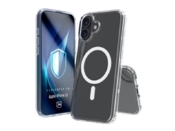 Capa Protetora 3mk Armor Magcase Para Iphone 16 Com Magsafe E Proteção Reforçada.