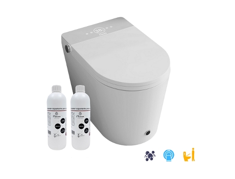 Sanita Japonesa Wc Inteligente NASHI Ovian Se À Parede Presente 2 Garraf. 0.5 L. Espumante