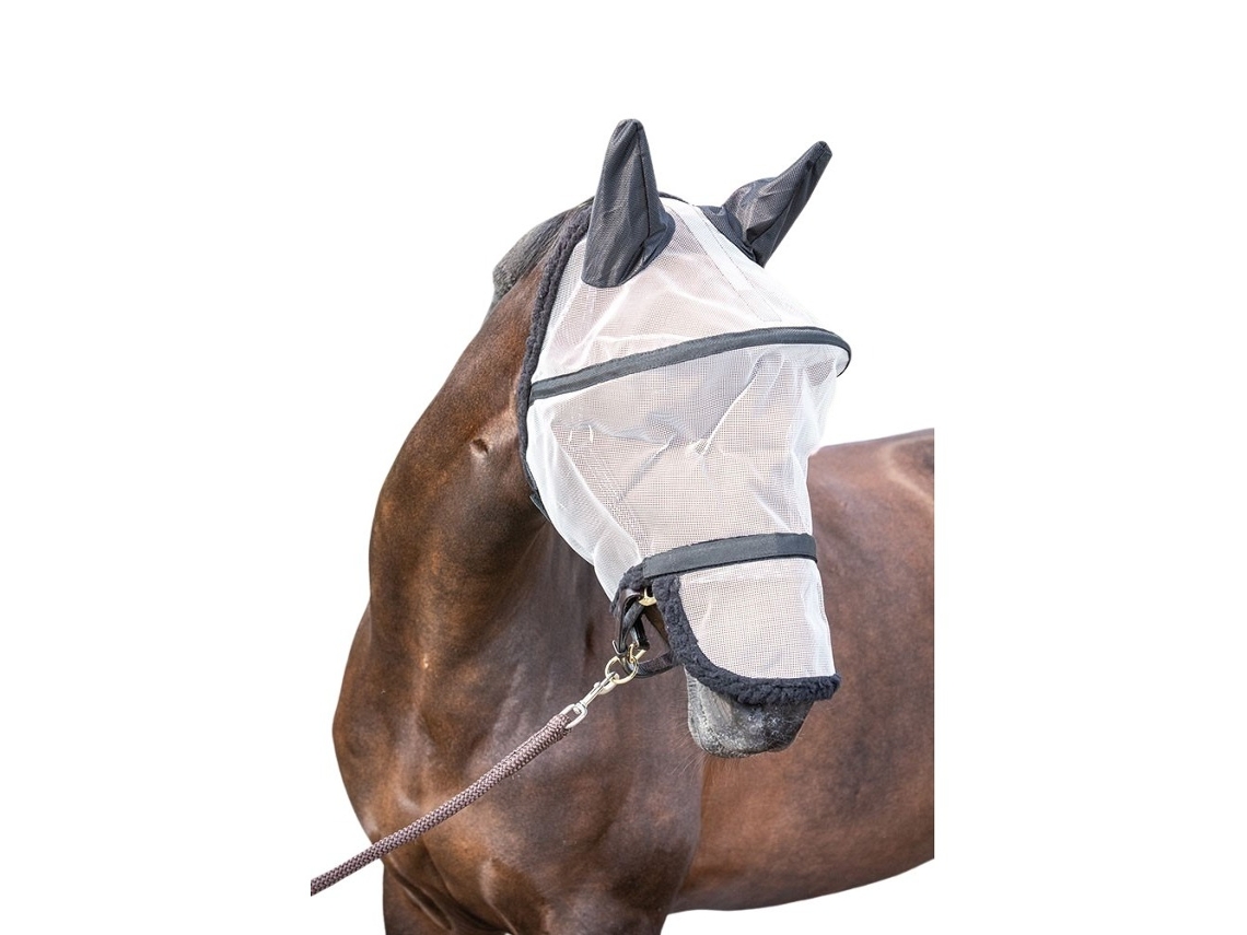 Máscara Anti-Moscas HARRY'S HORSE B-Free Branco (M)