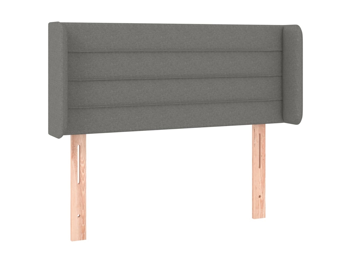 Headboard, Headboards Vidaxl Cinzeto Tecido (103 X 16 X 78/88 Cm)