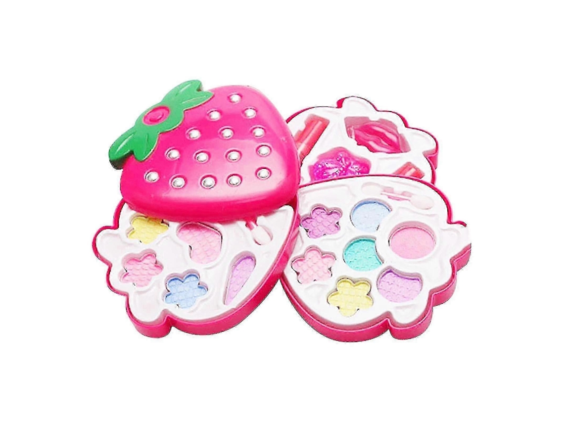 Conjunto De Maquiagem Infantil Para Meninas, Ecológico, Cosmético, Brinquedo De Faz De Conta, Presente De Natal. Hengjian