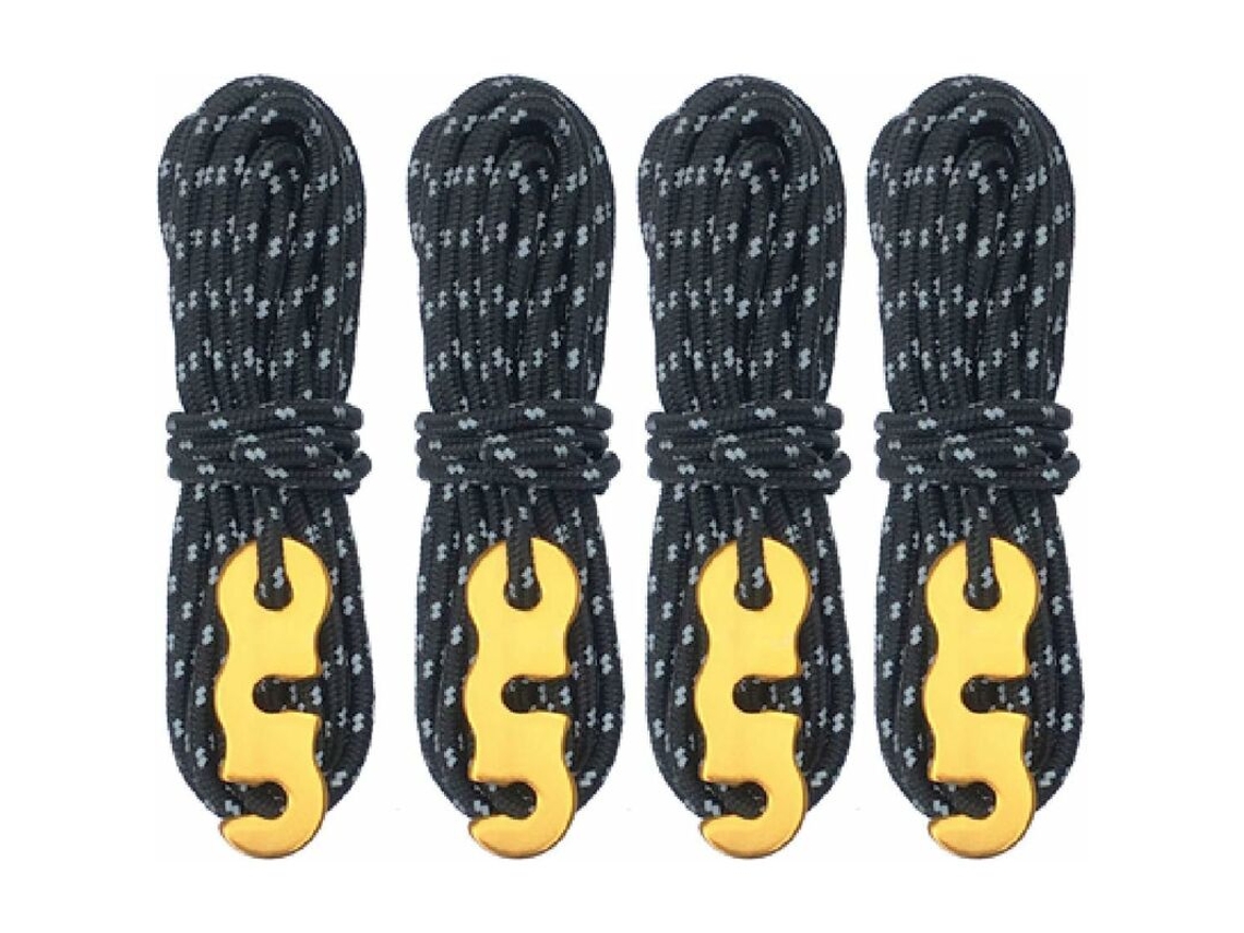 Cordão Elástico De Fixação, 4 M, Nylon, Para Lonas, Barracas, Camping, Fixação