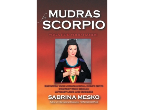Livro Mudras for Scorpio: Yoga for your Hands (Mudras for Astrological Signs) Sabrina Mesko (Inglês)