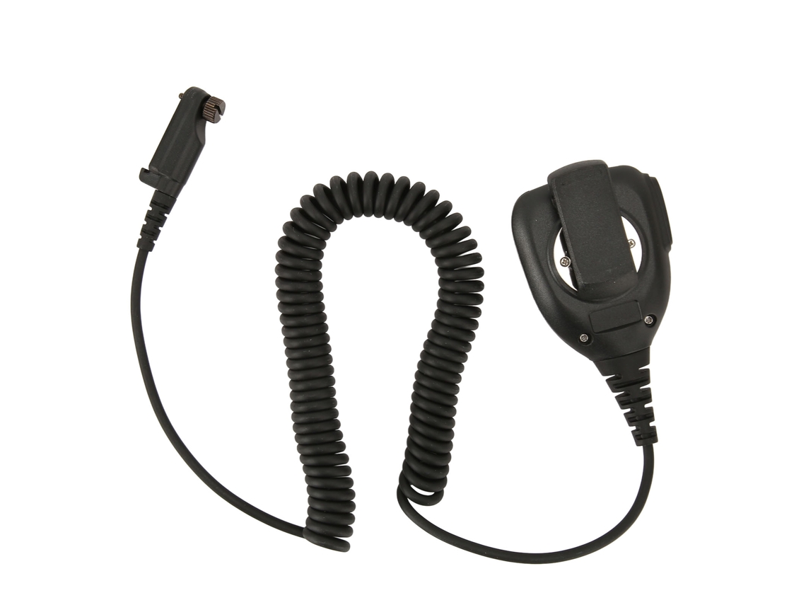 Mali microfone Falante Portátil para Rádio Walkie Talkie Compatível com Pd600 Pd602 Pd605 Pd662 Pd665 Pd680 Pd682 Pd685 X1p X1e
