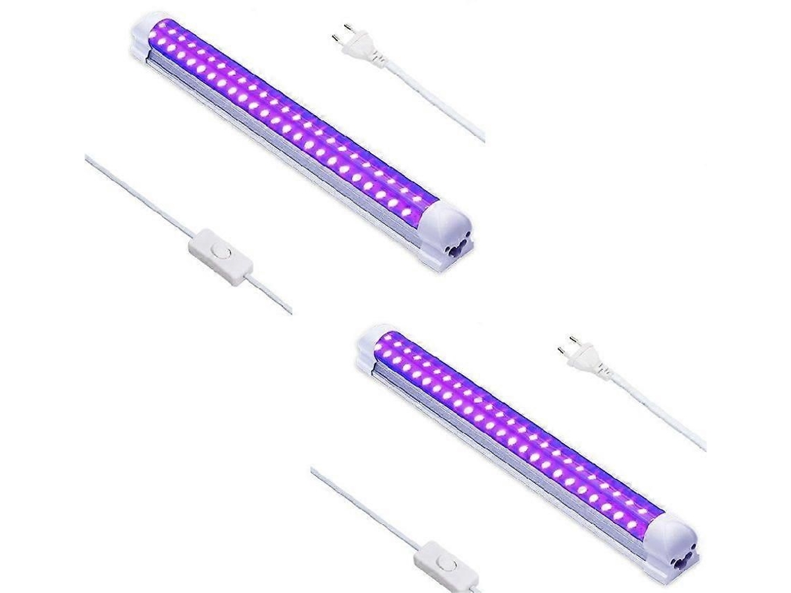 Luminária de Luz Preta Led Uv, Tubo Negra Pôster Néon Usb, Lâmpada Uv Portátil GOKOCO