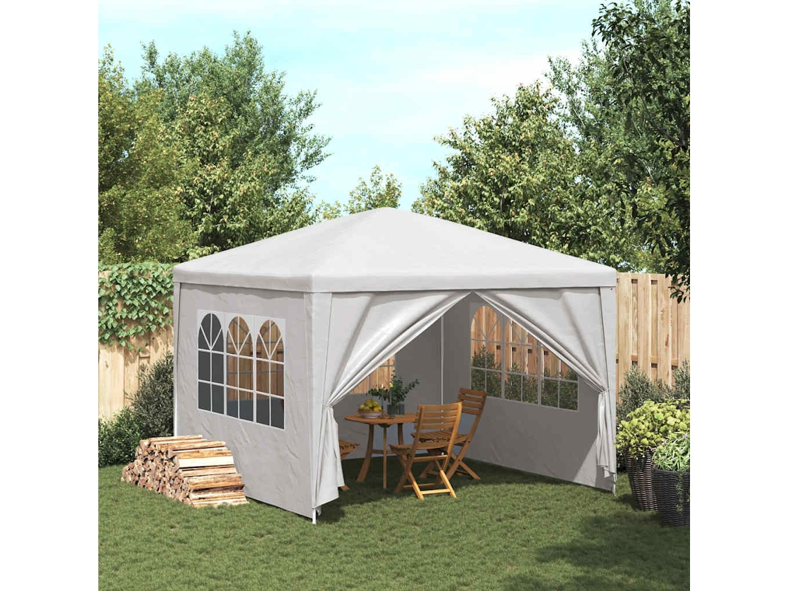 Vidaxl Tenda Para Festas 3x3 M Branco