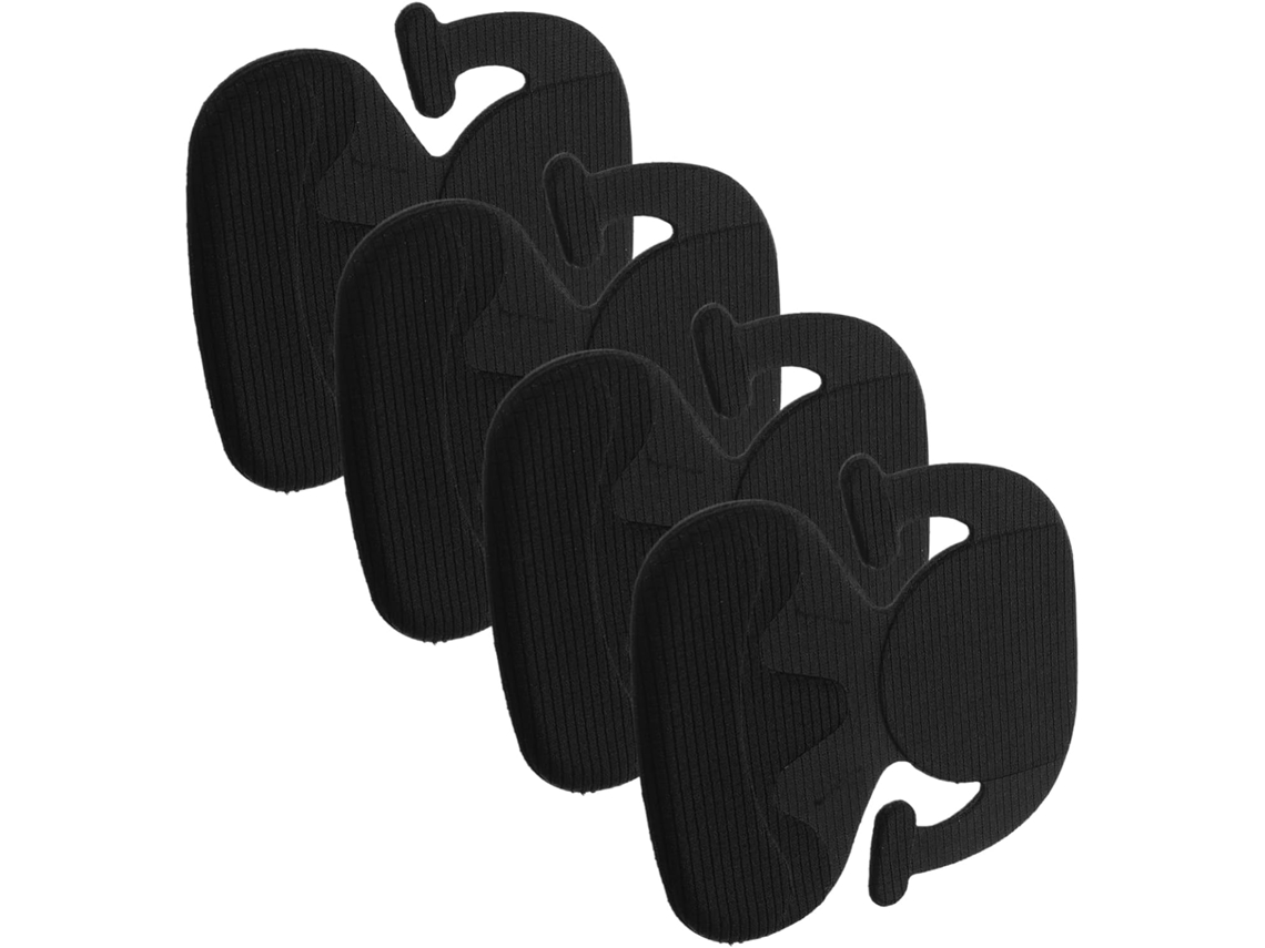 Conjunto De 4 Protetores Salto Alto Antiderrapantes, Sem Adesivo, Com Design Confortável E Reposicionável Para Sapatos