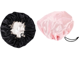 De Cetim Para Dormir , Protetor De Cabelo, Ideal Para Lavar O Rosto, Tomar Banho E Dormir. Gokoco (2 Peças)