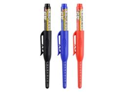 Marcadores De Construção Metálicos Com Ponta Longa Para Marcação Industrial Precisa, Tinta Resistente À Água E Fácil Aderência. Olysi Shop