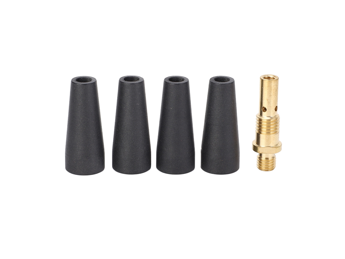 5pcs Conjunto De Bicos Sem Gás Para Soldador Com Difusor De Latão Para Century Fc90 80gl
