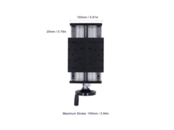 Estágio Linear Mecânico Com 100mm De Percurso