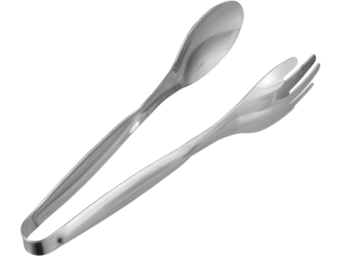 Pinça Para Bife Popetpop Em Aço Inoxidável, Com Cabo Confortável E Seguro, Acessório Ideal Para Churrasco Que Facilita
