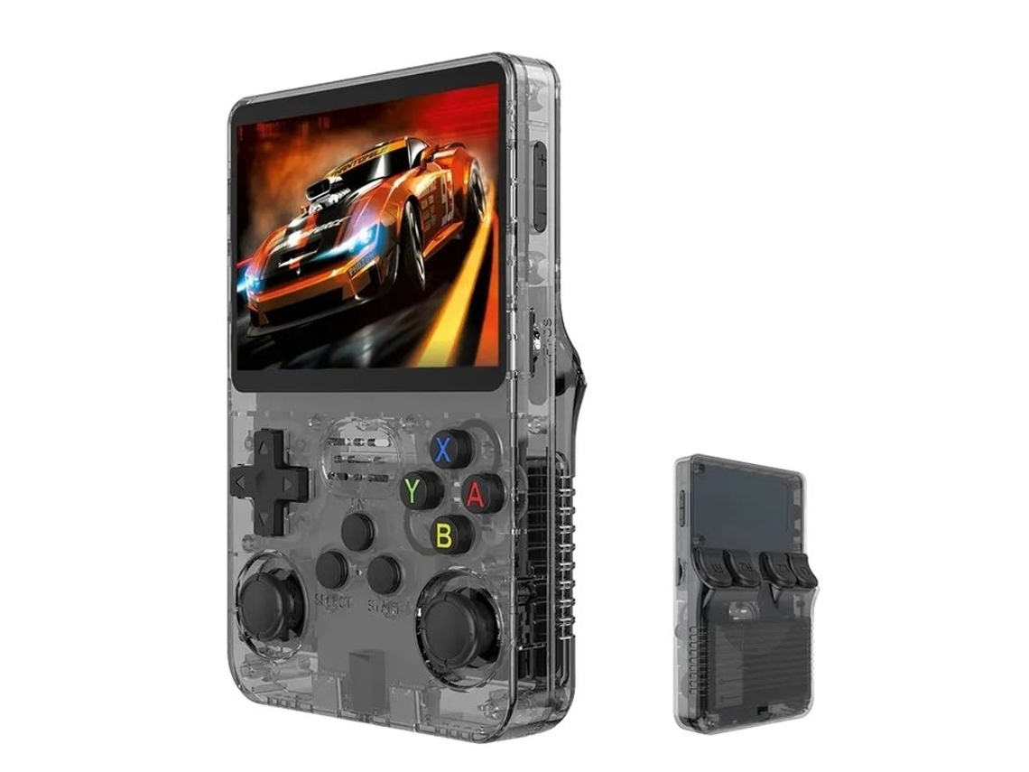 Console Portátil Retrô R36s, 128gb AQUAFORGE