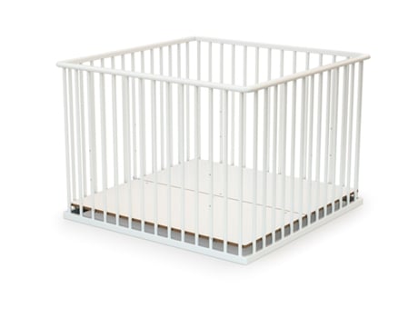 Parque Fixo WEBABY (100 x 100 cm - Branco)