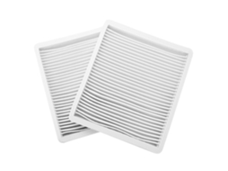 2 Peças de Filtro Hepa para Aspirador de Pó para Samsung Sc4300 Sc4470 Branco