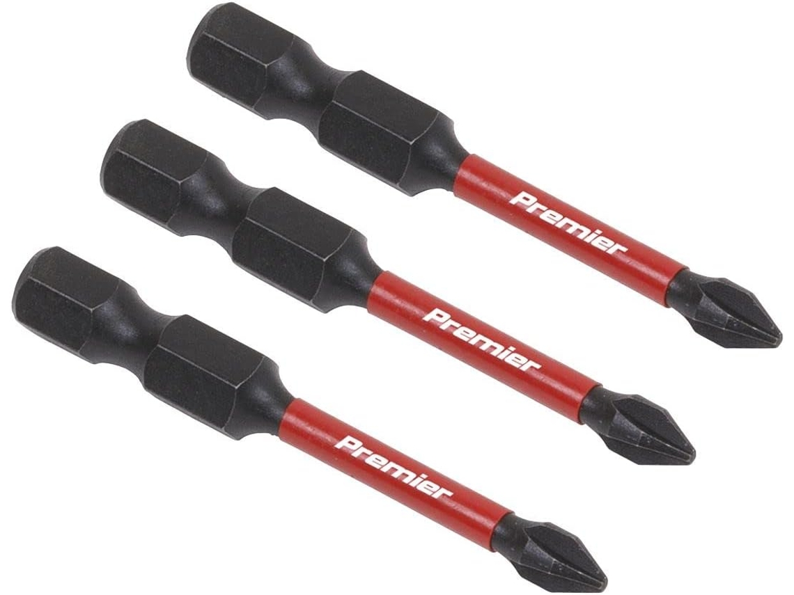 Ak8229 Pacote Com 3 Pontas Phillips De 50 Mm