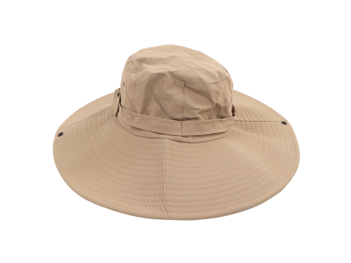 Chapéu de Pesca Uv Upf50 Ajustável Impermeável Khaki