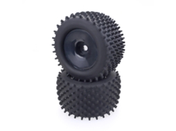 Pneus e Rodas para Monster Truck 1/8 Telecomandado, Compatíveis com Redcat, Hsp, Kyosho, Hobao, Hongnor, Team Losi, Gm, Dhk e Hpi. MDUG (truggy)