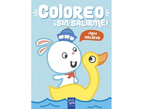Livro Coloreo ¡sin Salirme! Conejo Da Editorial Yoyo De Desconocido (espanhol)