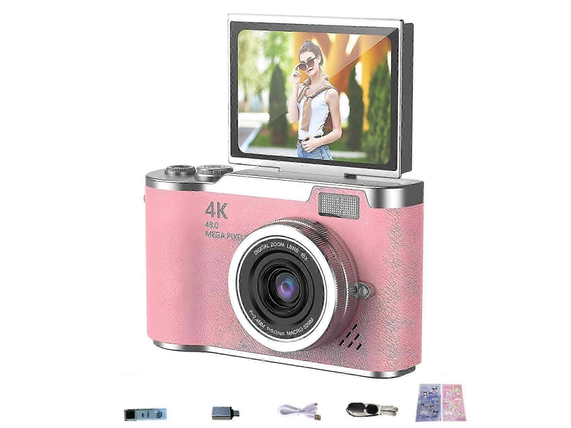Mini Câmera Portátil com Tela Articulada Câmera de Vídeo Hd para Estudantes, Crianças, Adolescentes e Viagens. ELECTVAULT1