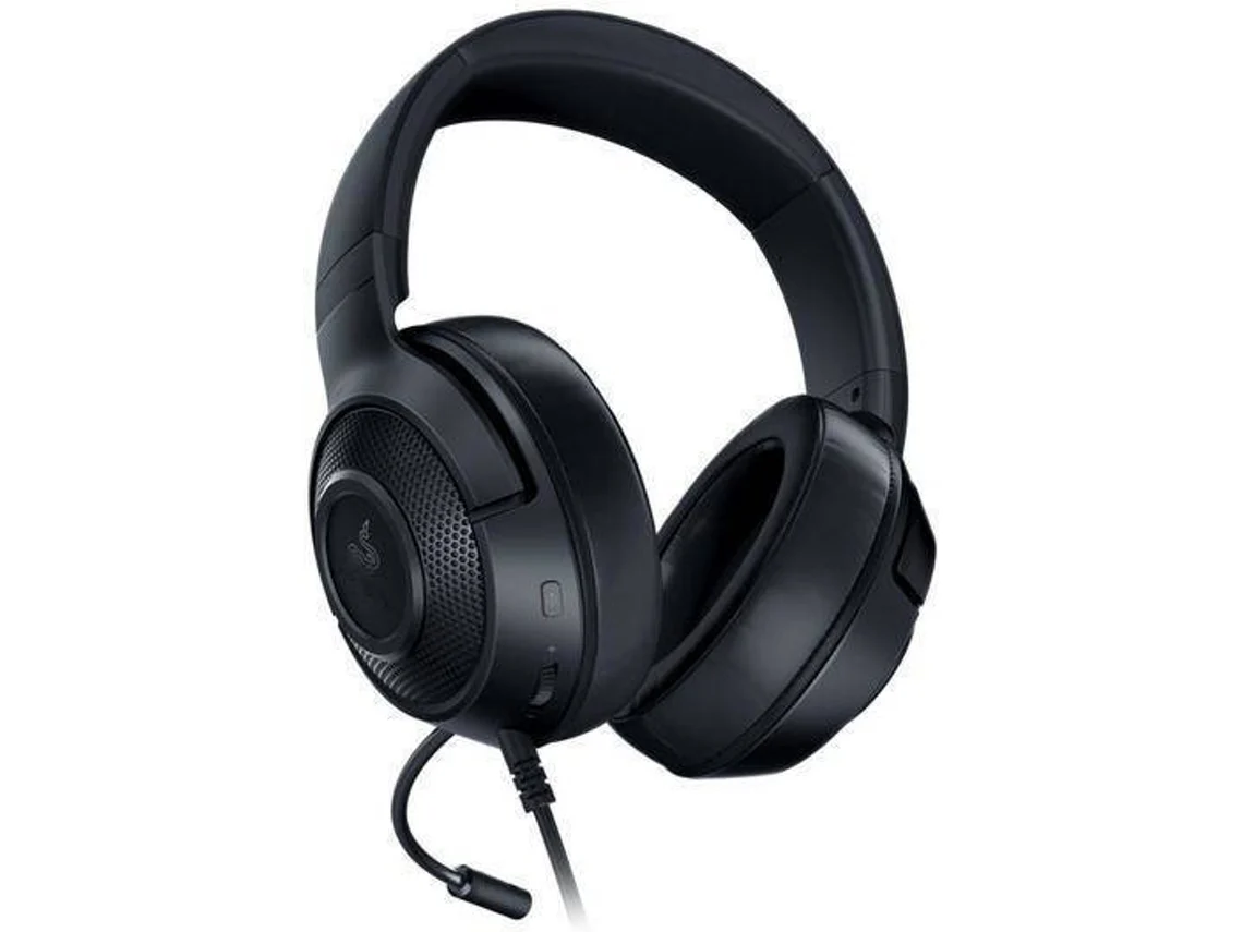 Auscultadores Gaming com Fio RAZER KRAKEN X (Over Ear - PC - Noise Cancelling - Preto)