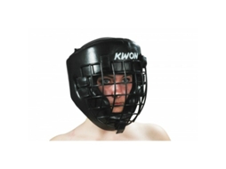 Capacete taekwondo avec grille en fer Kwon