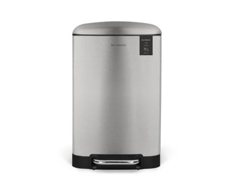Caixote do lixo de cozinha 20L prateado LES COLLECTORS N°512