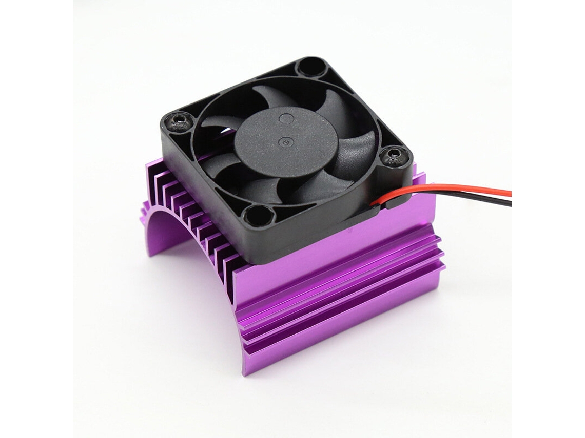 Motor De Carro Rc 40x40mm 4074 4274 1515, Dissipador De Calor Com Ventoinha Para Carro Rc, Escala 1/8, 1/10, 1/12, Peças De Carro Rc