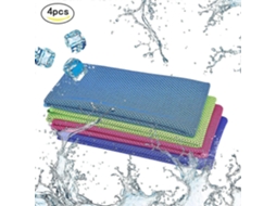Lurelia Toalha Refrescante, Toalha De Ginástica Refrescante, 80 Cm, Esportes Ao Ar Livre (azul, Verde, Rosa, Roxo)