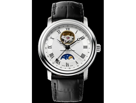 Frédérique Constant – Relógio Masculino – Automático – Analógico – Pulseira de Couro Preto – Fc-335Mc4P6 FREDERIQUE CONSTANT