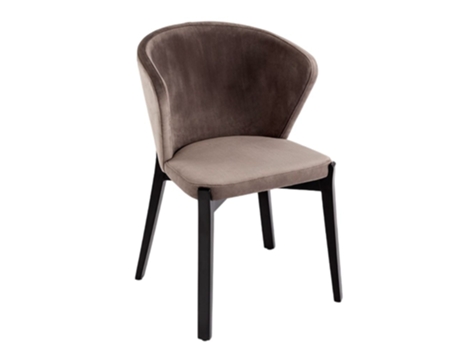 Cadeira de jantar modelo SCHULLER Stone Velvet Azura