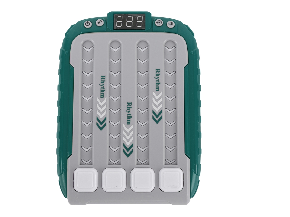 Ats máquina de Juego de Ritmo 6 Niveles Educativa Portátil Reduce Estrés Juguete de Música Ritmo 002 Edición Verde