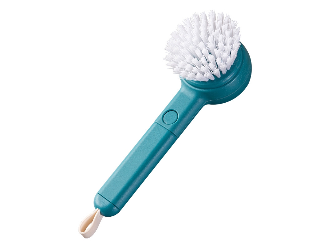 Escova De Limpeza Azul Para Frutas E Vegetais