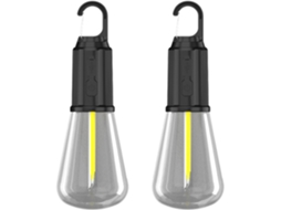 Conjunto de 2 Lanternas Led com 3 Modos AQUAFORGE
