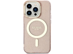 Capa para iPhone 11 GUESS Pele Sintética Rígida Rosa