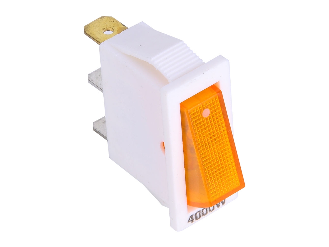 Interruptor De Lise De Um Polo Com Luz Para Embarcações, Laxiscreed, 3 Pinos, 2 Posições On-off