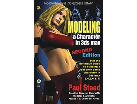 Livro Modeling a Character in 3DS Max de Paul Steed (Inglês)
