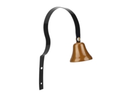 Porta Campainha Vintage de Metal Montada na Parede (Estilo Retrô Tradicional, Campainha que Desperta Sentimentos Nostálgicos ao Toque)