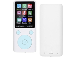Leitor de MP3/MP4 de 32 GB, Bluetooth 4.2, Leitor de Cartões, Rádio, Vídeo, E-book