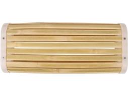 Cervical De Bambu 16x40x8 Cm, Travesseiro Antitranspirante Para Sauna E Banho, Almofada Oca Refrescante Para Suporte Do Gokoco